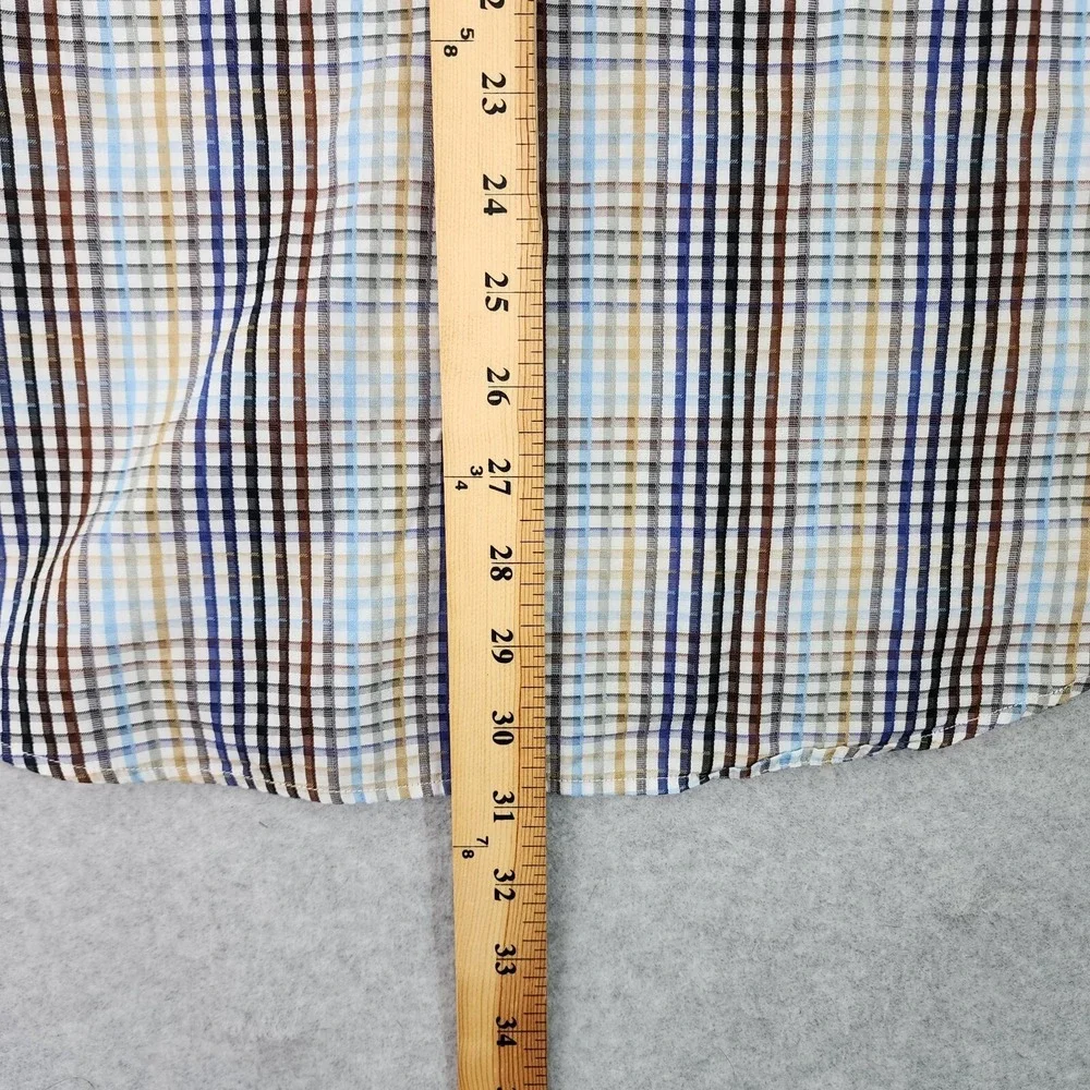 Banana Republic Long Sleeve‎ Shirt Men's Size M 15-15.5 Multicolor Button Up